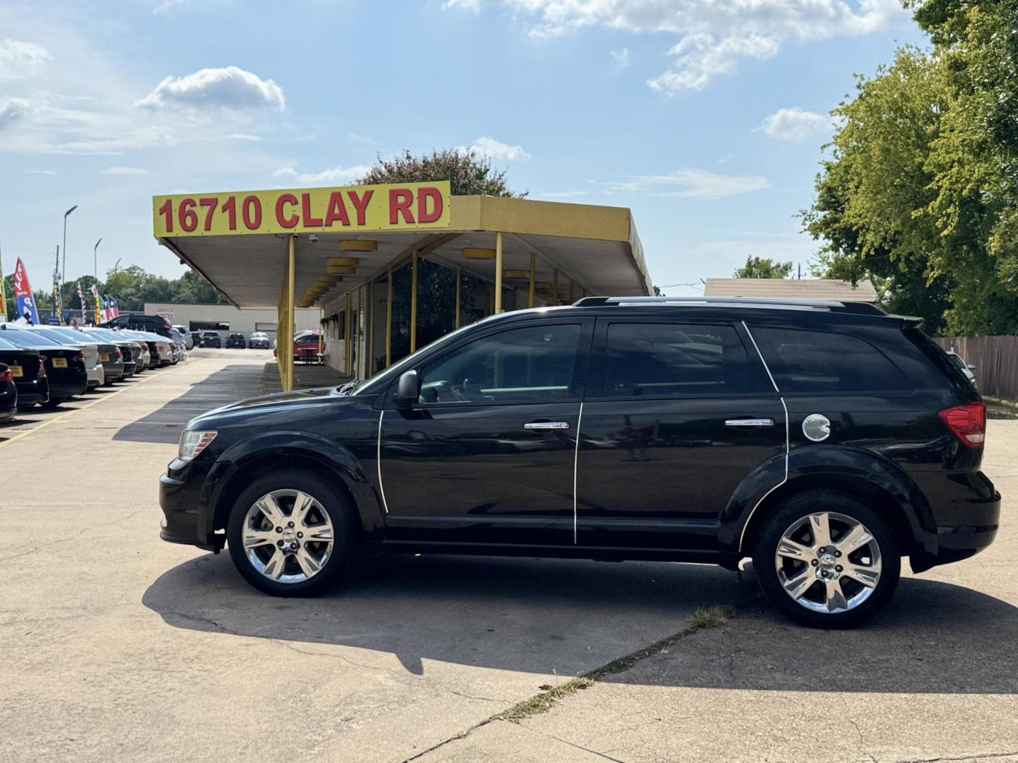 2015 Black /BLACK Dodge Journey (3C4PDCAB6FT) , Automatic transmission, located at 16710 Clay Rd., Houston, TX, 77084, (281) 859-7900, 29.834864, -95.656166 - Photo#10