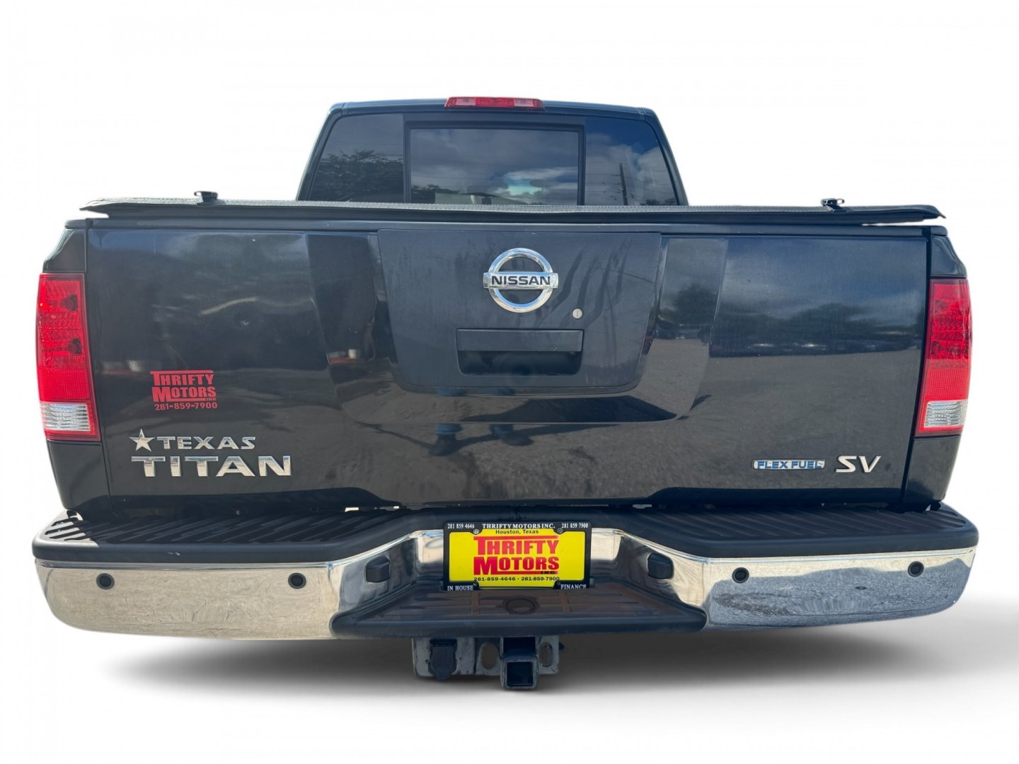 2012 Nissan Titan (1N6BA0ED2CN) , located at 16710 Clay Rd., Houston, TX, 77084, (281) 859-7900, 29.834864, -95.656166- Photo#1