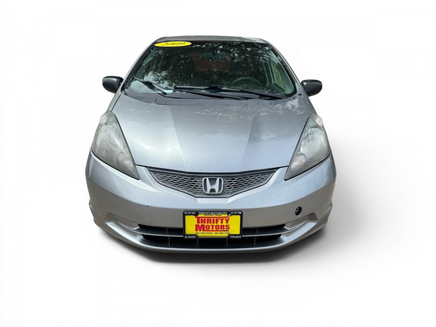 2009 Honda Fit 5-Speed AT (JHMGE882X9S) with an 1.5L L4 SOHC 16V engine, 5-Speed Automatic transmission, located at 16710 Clay Rd., Houston, TX, 77084, (281) 859-7900, 29.834864, -95.656166- Photo#1