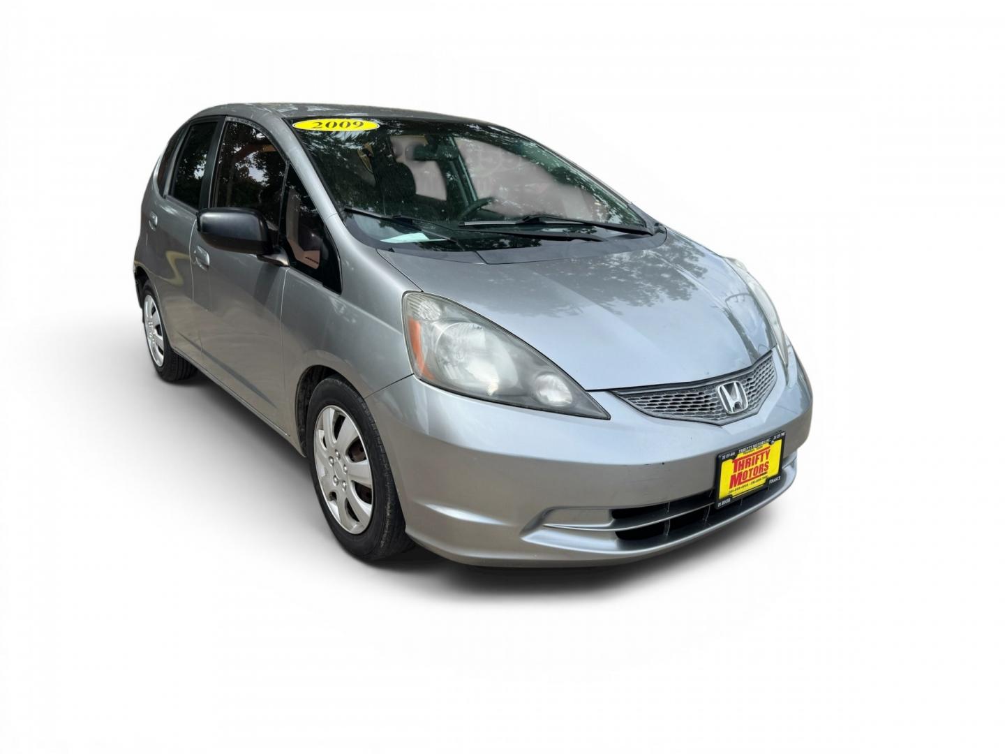 2009 Honda Fit 5-Speed AT (JHMGE882X9S) with an 1.5L L4 SOHC 16V engine, 5-Speed Automatic transmission, located at 16710 Clay Rd., Houston, TX, 77084, (281) 859-7900, 29.834864, -95.656166- Photo#0
