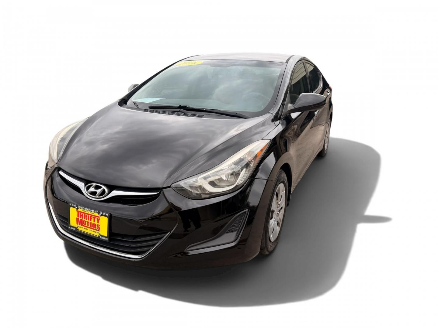 2016 Hyundai Elantra (KMHDH4AEXGU) , located at 16710 Clay Rd., Houston, TX, 77084, (281) 859-7900, 29.834864, -95.656166- Photo#2
