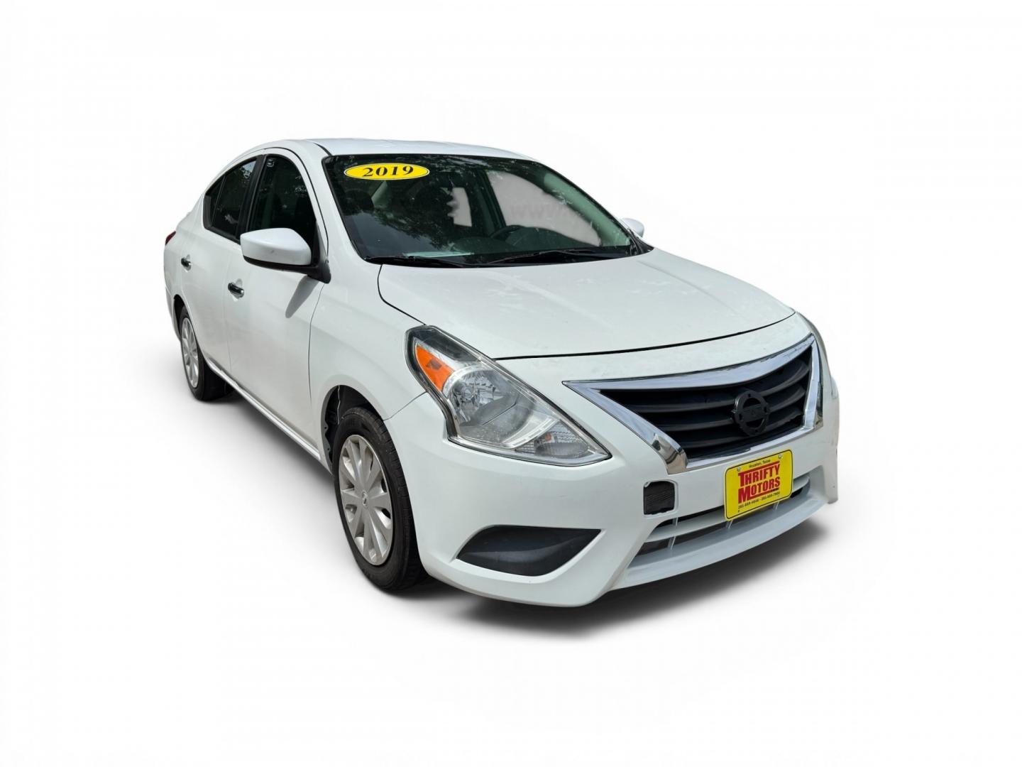 2019 Nissan Versa (3N1CN7AP1KL) , located at 16710 Clay Rd., Houston, TX, 77084, (281) 859-7900, 29.834864, -95.656166- Photo#0