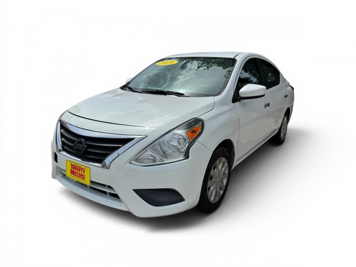 2019 Nissan Versa (3N1CN7AP1KL) , located at 16710 Clay Rd., Houston, TX, 77084, (281) 859-7900, 29.834864, -95.656166- Photo#3