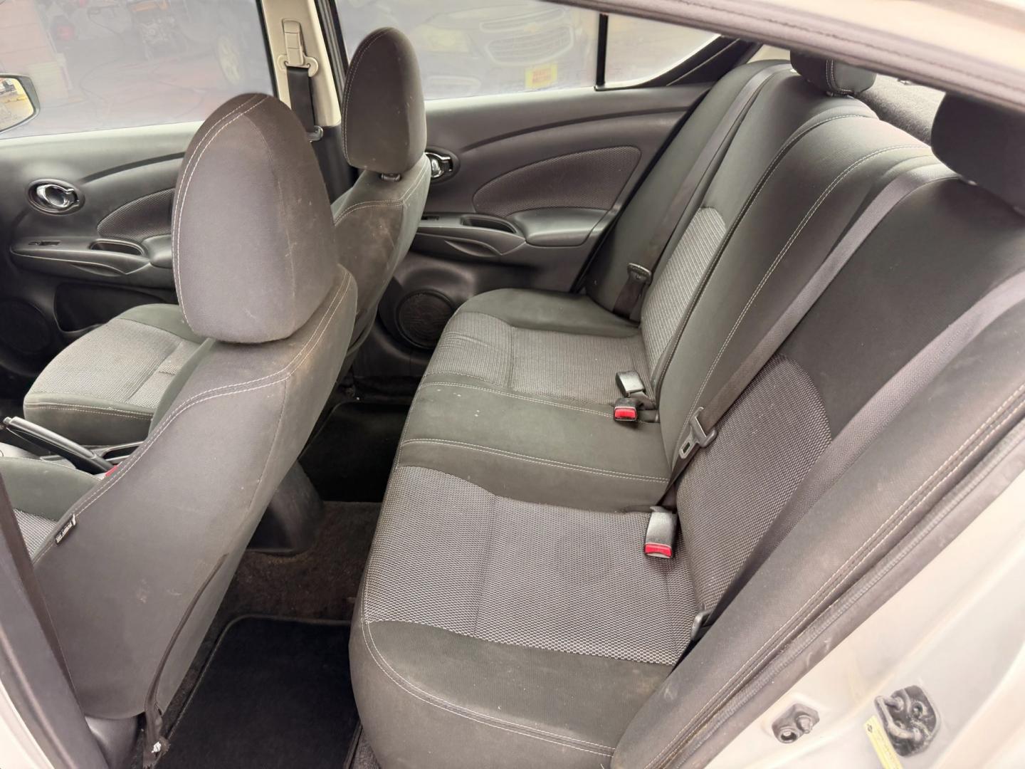 2018 Silver /Gray Nissan Versa (3N1CN7AP9JK) , Automatic transmission, located at 16710 Clay Rd., Houston, TX, 77084, (281) 859-7900, 29.834864, -95.656166- Photo#10