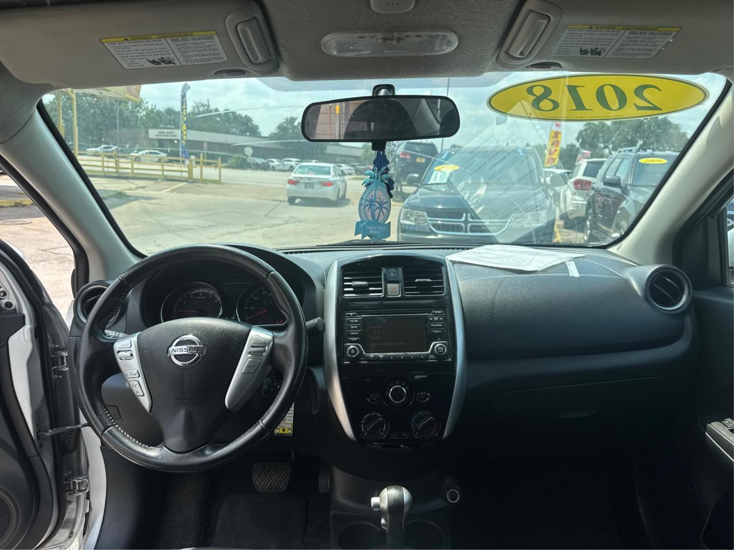 2018 Nissan Versa 1.6 SL Sedan (3N1CN7AP0JL) with an 1.6L L4 DOHC 16V engine, CVT transmission, located at 16710 Clay Rd., Houston, TX, 77084, (281) 859-7900, 29.834864, -95.656166 - Photo#9