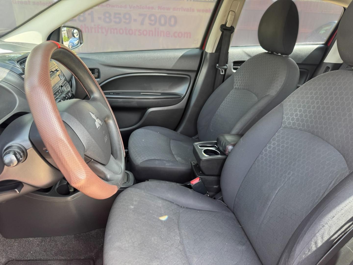 2015 Mitsubishi Mirage (ML32A3HJ9FH) , located at 16710 Clay Rd., Houston, TX, 77084, (281) 859-7900, 29.834864, -95.656166- Photo#10