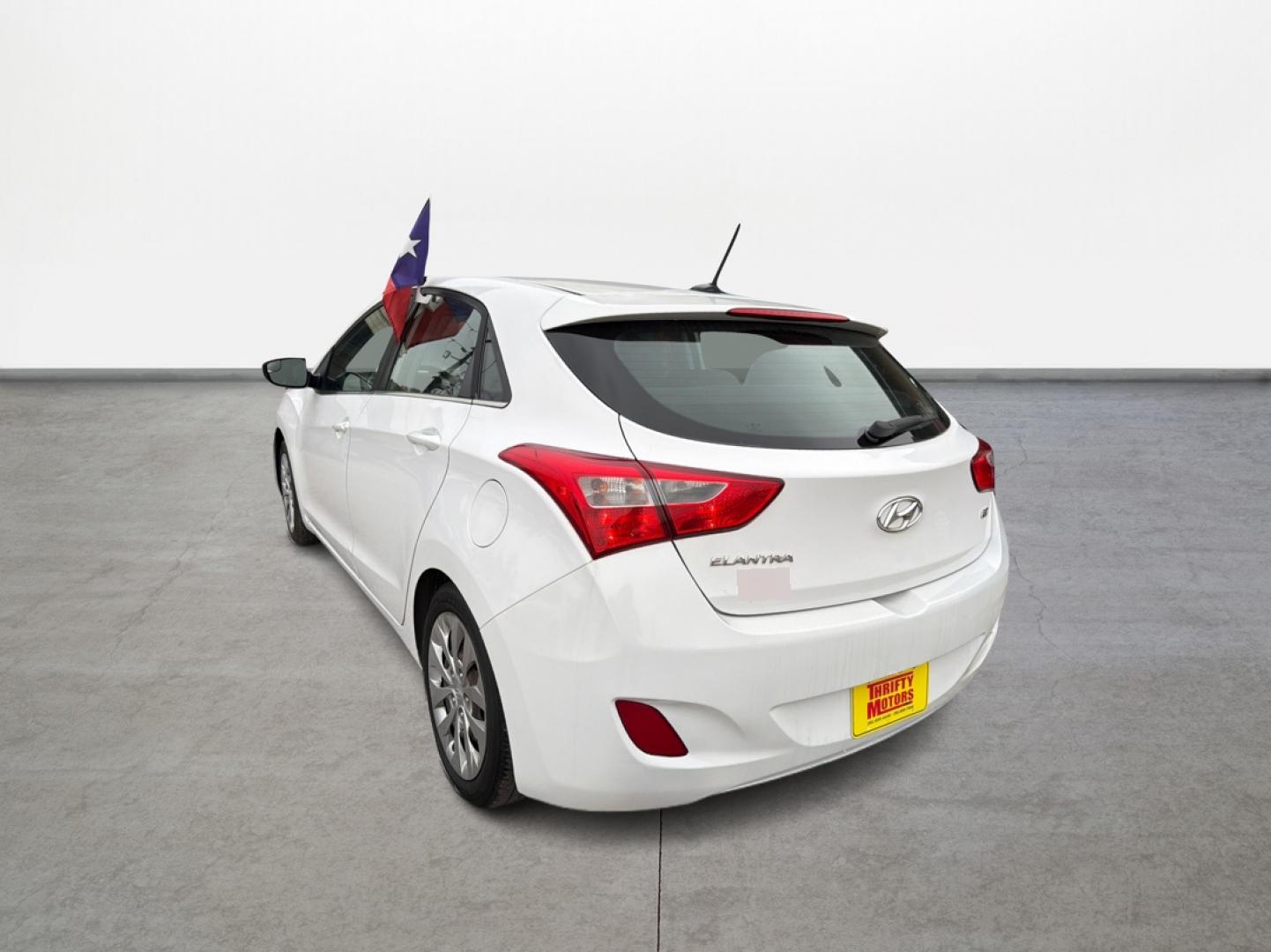 2017 White /Black Hyundai Elantra GT M/T (KMHD35LH7HU) with an 2.0L L4 16V DOHC engine, 6M transmission, located at 16710 Clay Rd., Houston, TX, 77084, (281) 859-7900, 29.834864, -95.656166 - Photo#10