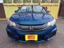 2014 Blue /Gray Honda Civic LX Coupe CVT (2HGFG3B50EH) with an 2.3L L4 SOHC 16V engine, Continuously Variable Transmission transmission, located at 16710 Clay Rd., Houston, TX, 77084, (281) 859-7900, 29.834864, -95.656166 - Photo#0