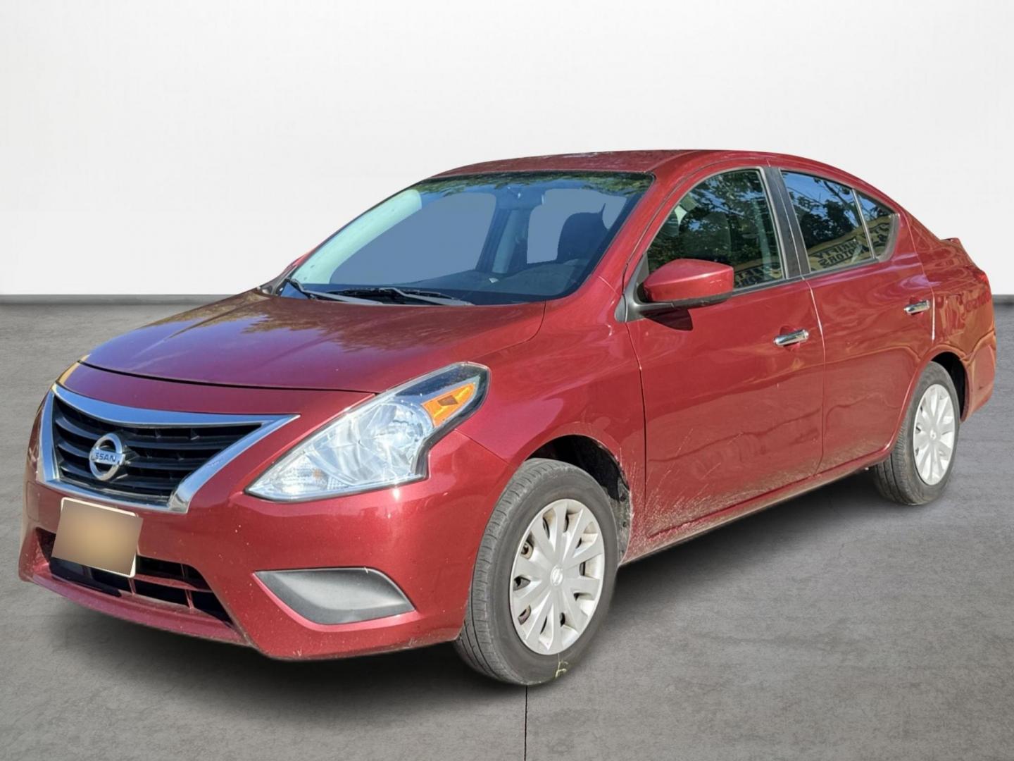 2018 Red /Gray Nissan Versa 1.6 SL Sedan (3N1CN7AP5JL) with an 1.6L L4 DOHC 16V engine, Automatic transmission, located at 16710 Clay Rd., Houston, TX, 77084, (281) 859-7900, 29.834864, -95.656166 - Photo#0