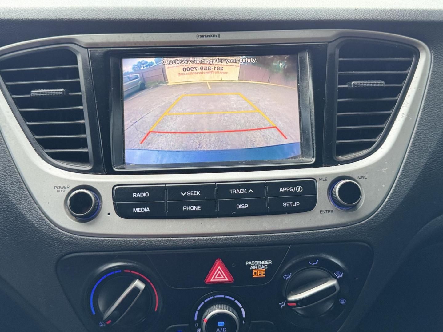 2020 Gray /Gray Hyundai Accent SEL 4-Door 6A (3KPC24A63LE) with an 1.6L L4 DOHC 16V engine, Automatic 6-Speed transmission, located at 16710 Clay Rd., Houston, TX, 77084, (281) 859-7900, 29.834864, -95.656166 - Photo#7