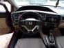 2015 Red /Gray Honda Civic LX Sedan CVT (19XFB2F54FE) with an 1.8L L4 SOHC 16V engine, Continuously Variable Transmission transmission, located at 16710 Clay Rd., Houston, TX, 77084, (281) 859-7900, 29.834864, -95.656166 - Photo#8