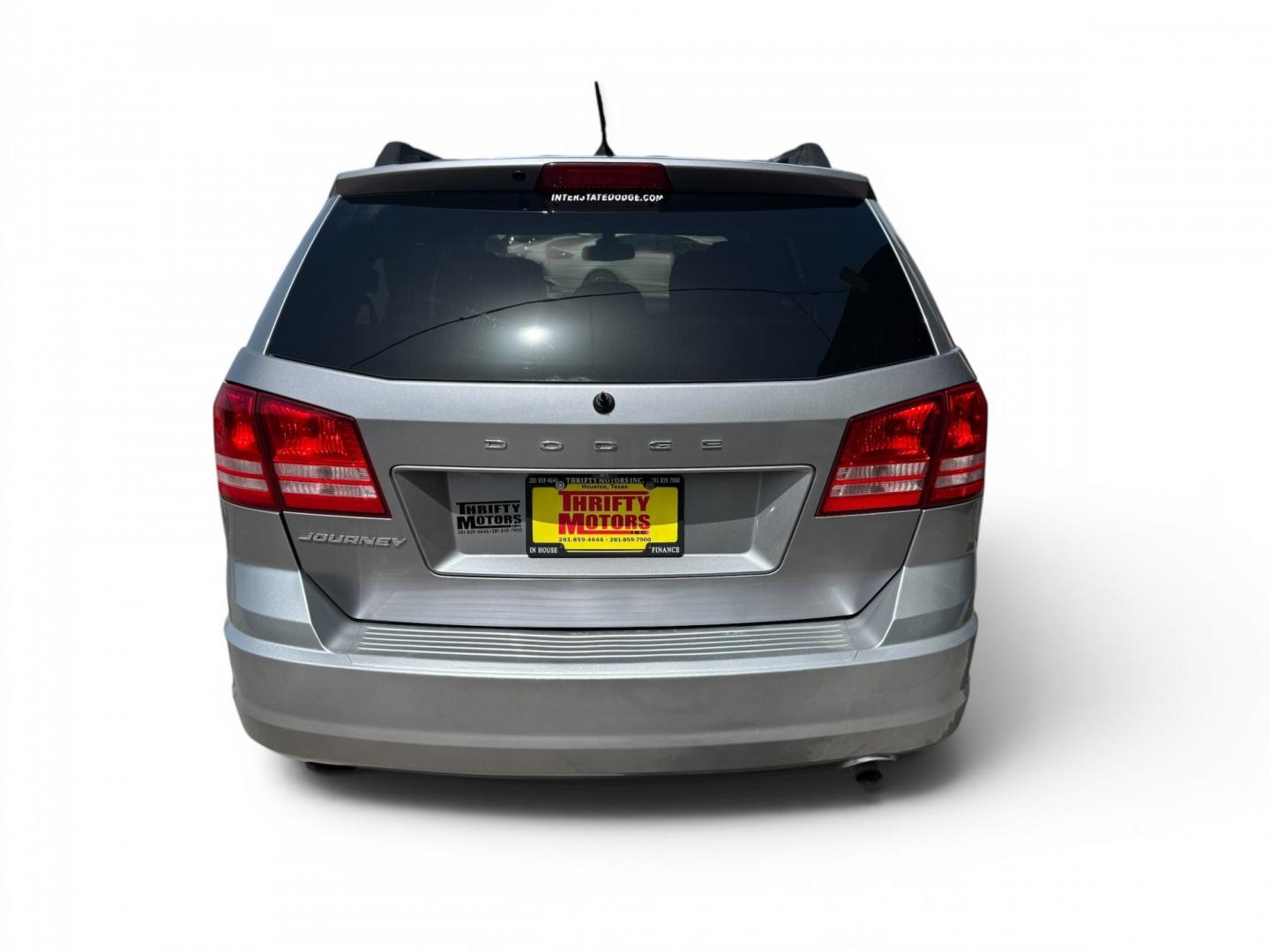 2018 Silver /Gray Dodge Journey SE (3C4PDCAB4JT) with an 2.4L L4 DOHC 16V engine, Automatic transmission, located at 16710 Clay Rd., Houston, TX, 77084, (281) 859-7900, 29.834864, -95.656166- Photo#2