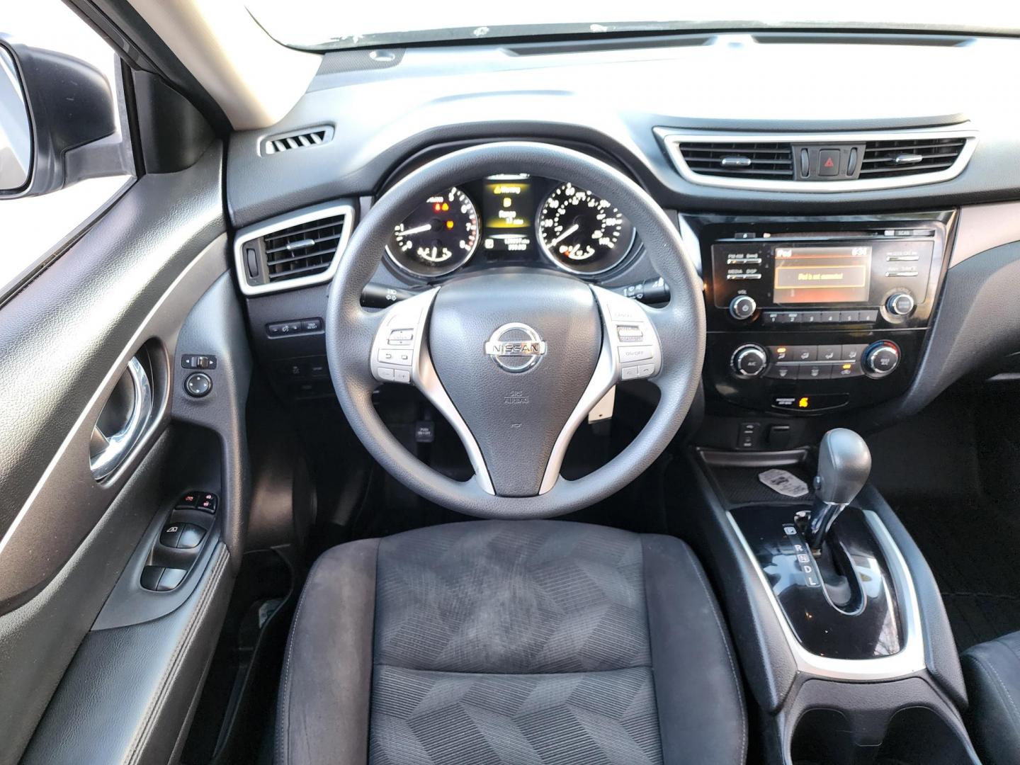2016 Gray /Black Nissan Rogue S 2WD (JN8AT2MT9GW) with an 2.5L L4 DOHC 16V engine, Automatic transmission, located at 16710 Clay Rd., Houston, TX, 77084, (281) 859-7900, 29.834864, -95.656166 - Photo#13