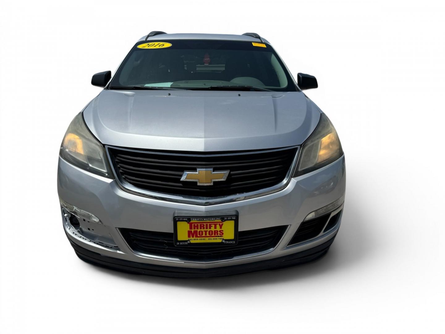 2016 Gray /Gray Chevrolet Traverse LS FWD (1GNKRFKD0GJ) with an 3.6L V6 DOHC 24V engine, Automatic transmission, located at 16710 Clay Rd., Houston, TX, 77084, (281) 859-7900, 29.834864, -95.656166- Photo#3