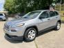2016 Silver /Gray Jeep Cherokee Sport FWD (1C4PJLAB5GW) with an 2.4L L4 DOHC 16V engine, Automatic transmission, located at 16710 Clay Rd., Houston, TX, 77084, (281) 859-7900, 29.834864, -95.656166 - Photo#1