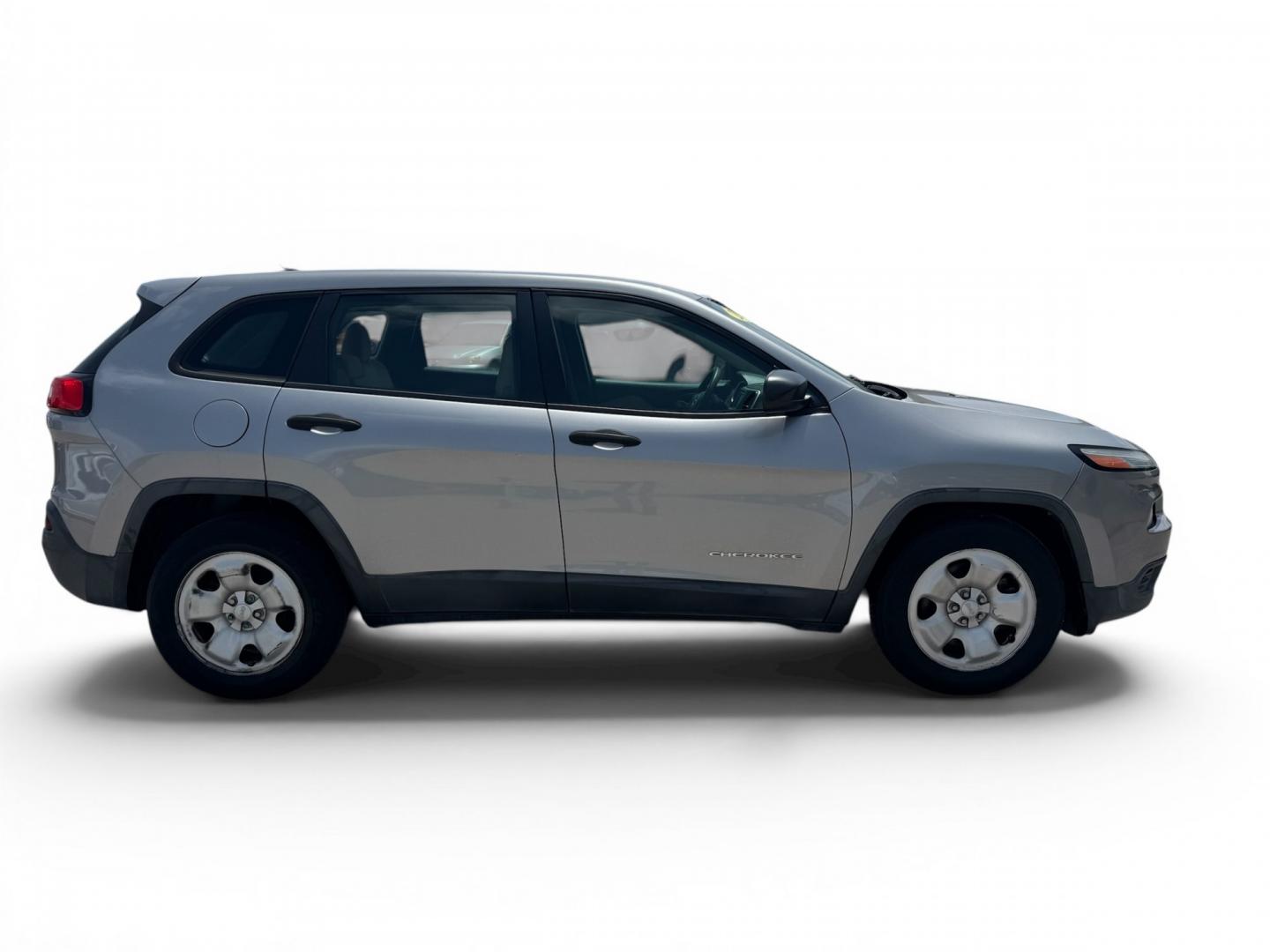 2016 Silver /Gray Jeep Cherokee Sport FWD (1C4PJLAB5GW) with an 2.4L L4 DOHC 16V engine, Automatic transmission, located at 16710 Clay Rd., Houston, TX, 77084, (281) 859-7900, 29.834864, -95.656166- Photo#3