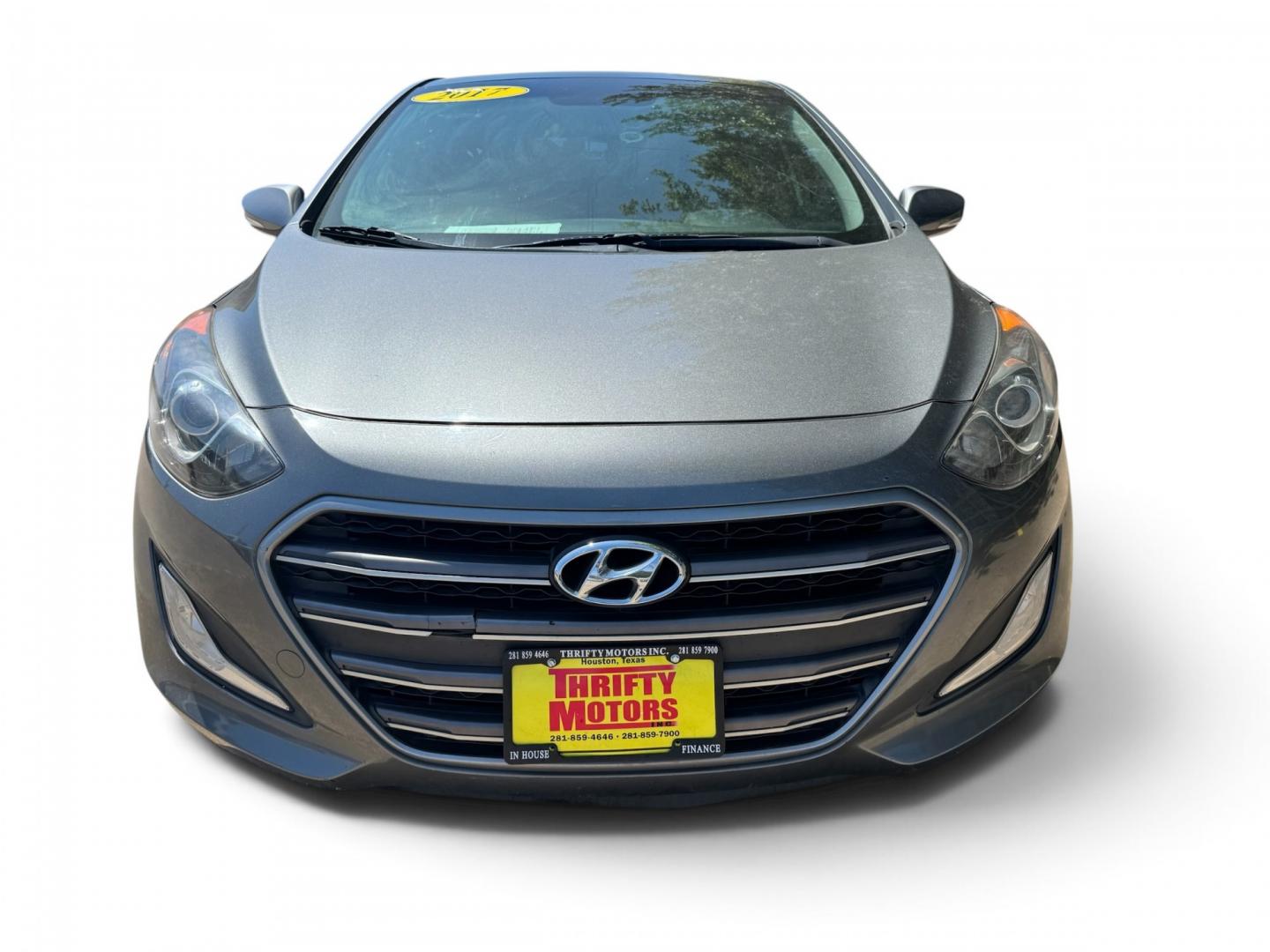 2017 Hyundai Elantra GT M/T (KMHD35LH2HU) with an 2.0L L4 16V DOHC engine, 6M transmission, located at 16710 Clay Rd., Houston, TX, 77084, (281) 859-7900, 29.834864, -95.656166- Photo#1