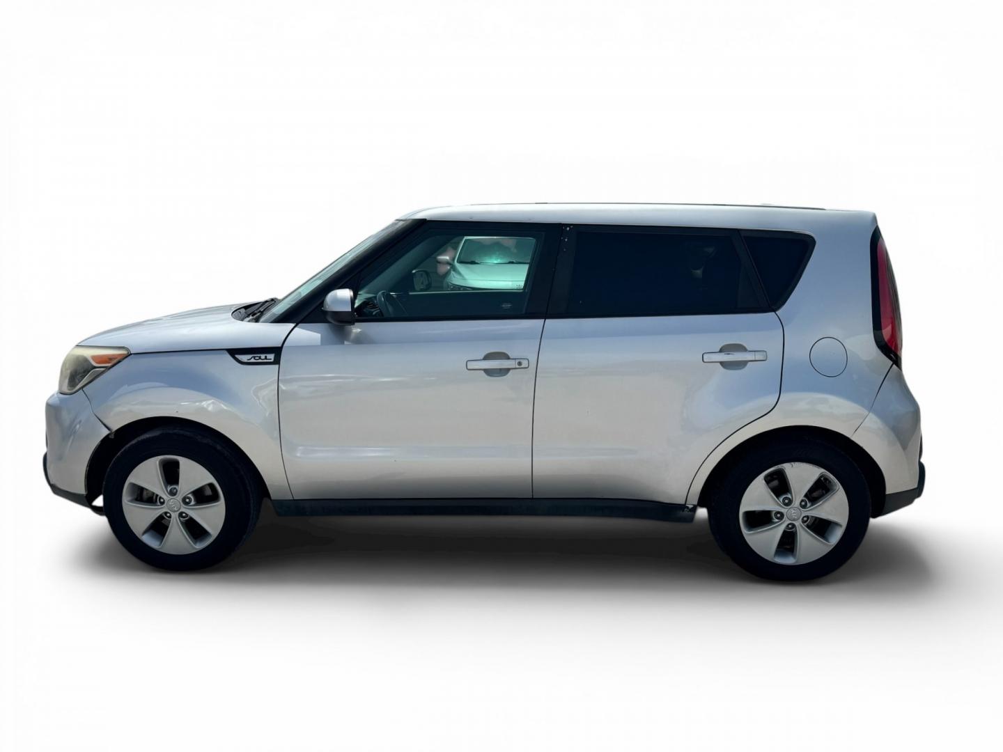 2016 Silver /Black Kia Soul Base 6A (KNDJN2A26G7) with an 1.6L L4 DOHC 16V engine, Automatic 6-Speed transmission, located at 16710 Clay Rd., Houston, TX, 77084, (281) 859-7900, 29.834864, -95.656166- Photo#3