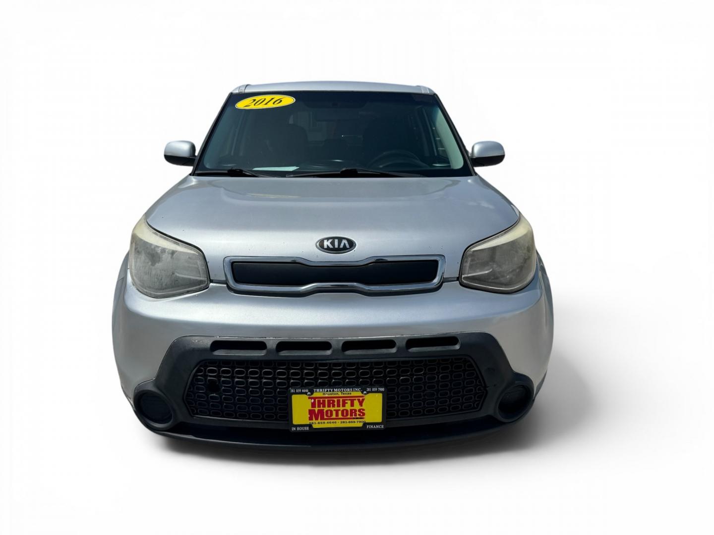 2016 Silver /Black Kia Soul Base 6A (KNDJN2A26G7) with an 1.6L L4 DOHC 16V engine, Automatic 6-Speed transmission, located at 16710 Clay Rd., Houston, TX, 77084, (281) 859-7900, 29.834864, -95.656166- Photo#6