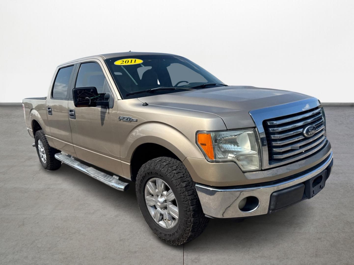 2011 Beige /gray Ford F-150 FX2 SuperCrew 5.5-ft. Bed 2WD (1FTFW1CF6BF) with an 5.0L V8 engine, Automatic transmission, located at 16710 Clay Rd., Houston, TX, 77084, (281) 859-7900, 29.834864, -95.656166 - Photo#0