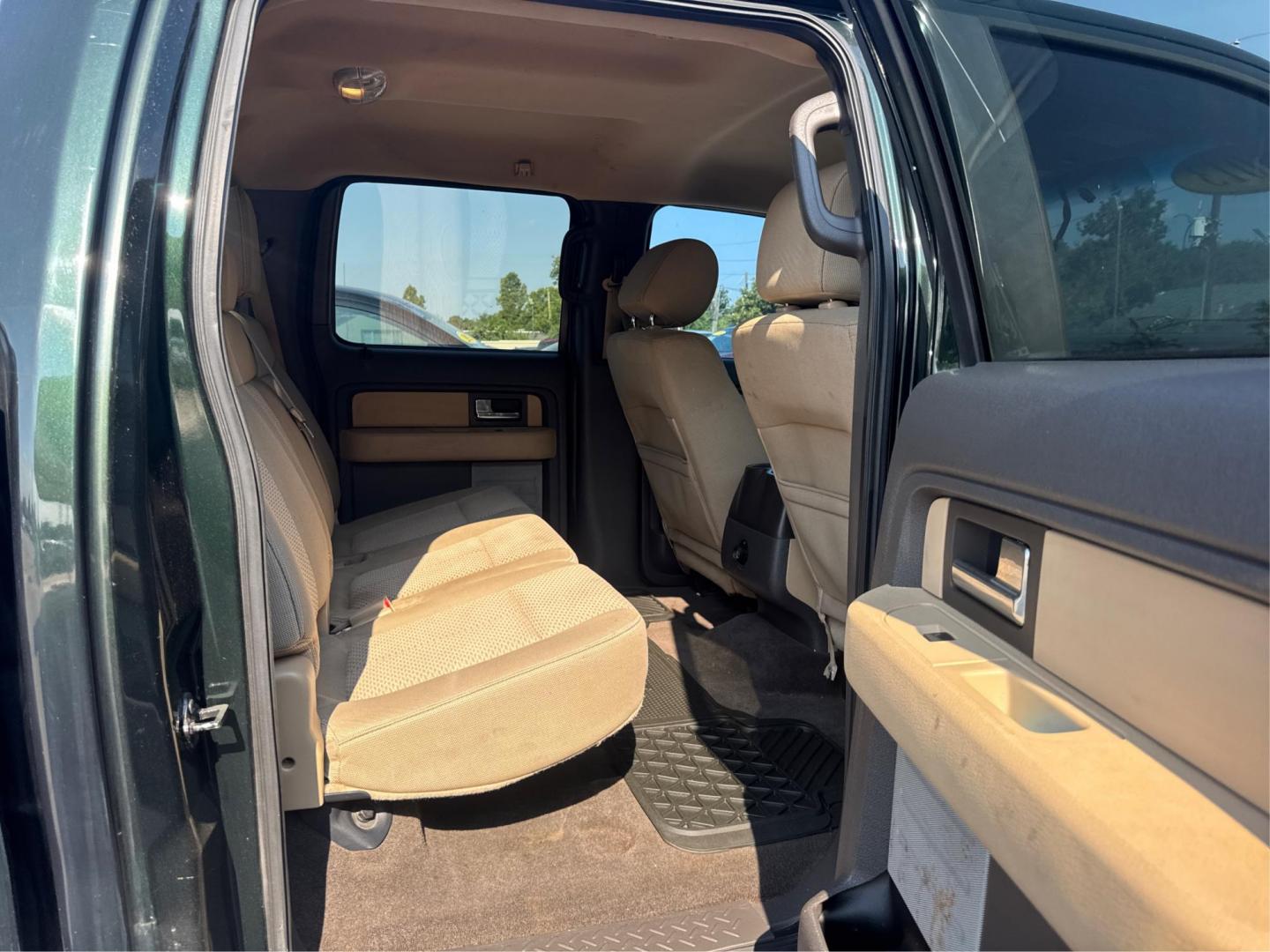 2013 Green /Gray Ford F-150 Platinum SuperCrew 6.5-ft. Bed 2WD (1FTFW1CT4DK) with an 3.5L V6 TURBO engine, 6-Speed Automatic transmission, located at 16710 Clay Rd., Houston, TX, 77084, (281) 859-7900, 29.834864, -95.656166 - Photo#12