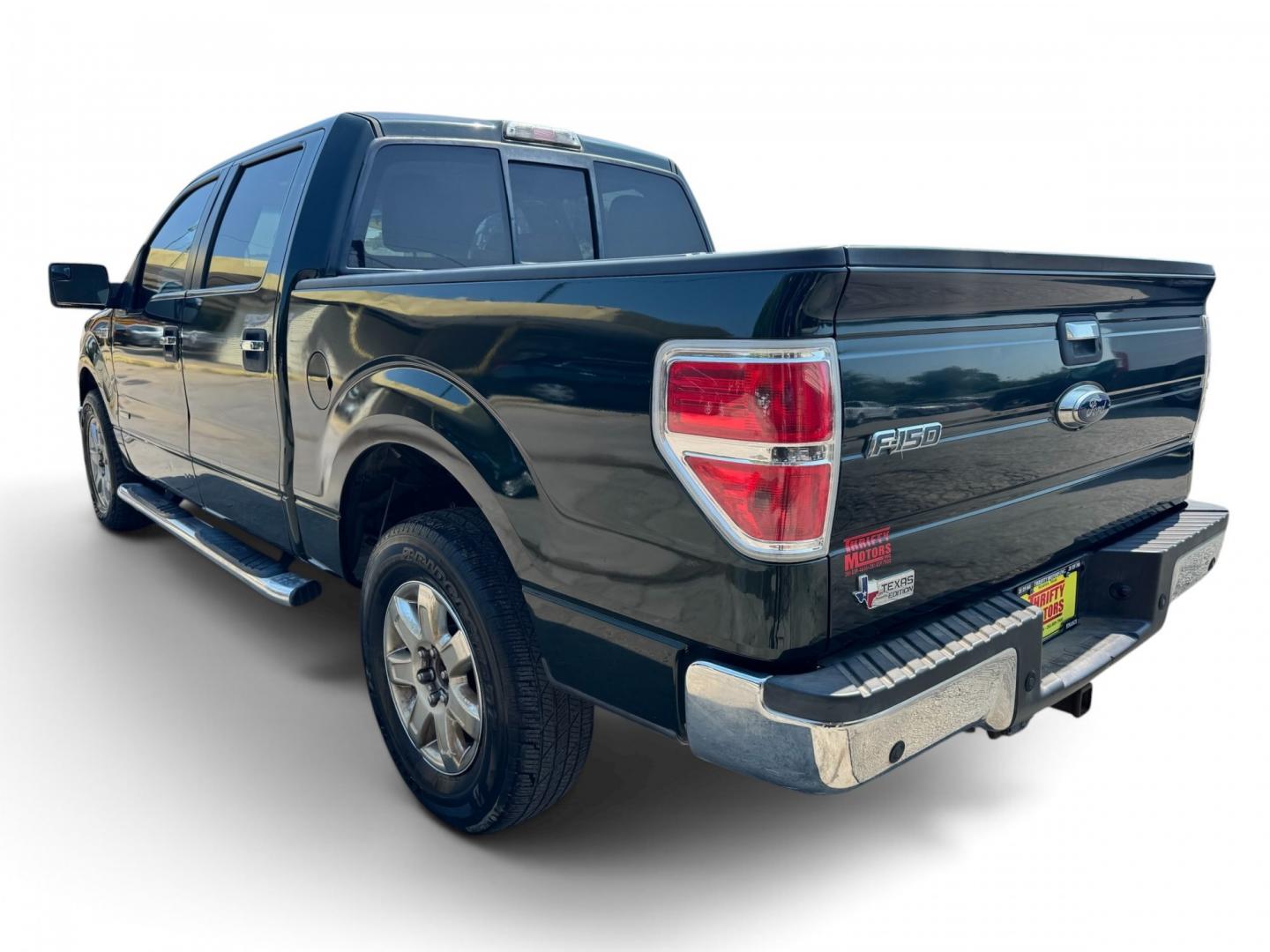 2013 Green /Gray Ford F-150 Platinum SuperCrew 6.5-ft. Bed 2WD (1FTFW1CT4DK) with an 3.5L V6 TURBO engine, 6-Speed Automatic transmission, located at 16710 Clay Rd., Houston, TX, 77084, (281) 859-7900, 29.834864, -95.656166- Photo#4