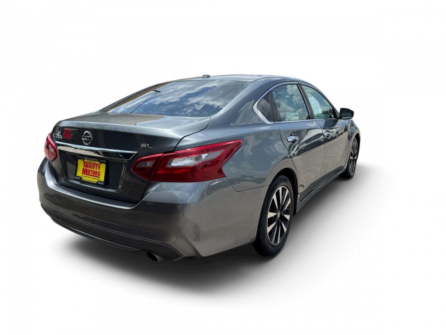 2018 Black /Gray Nissan Altima 2.5 (1N4AL3AP1JC) with an 2.5L L4 DOHC 16V engine, Automatic transmission, located at 16710 Clay Rd., Houston, TX, 77084, (281) 859-7900, 29.834864, -95.656166- Photo#2