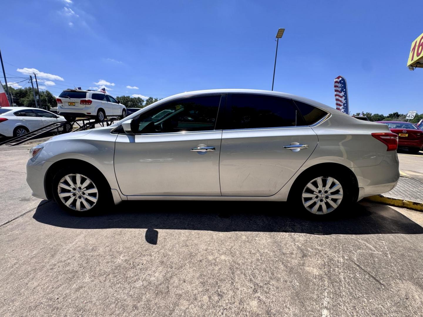 2017 Silver /Gray Nissan Sentra S 6MT (3N1AB7AP3HY) with an 1.8L L4 SFI DOHC 16V engine, Automatic transmission, located at 16710 Clay Rd., Houston, TX, 77084, (281) 859-7900, 29.834864, -95.656166 - Photo#3