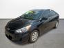 2016 Black /Gray Hyundai Accent SE 4-Door 6A (KMHCT4AE9GU) with an 1.6L L4 DOHC 16V engine, 6A transmission, located at 16710 Clay Rd., Houston, TX, 77084, (281) 859-7900, 29.834864, -95.656166 - Photo#0