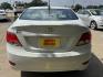 2017 White /Gray Hyundai Accent SE 4-Door 6M (KMHCT4AE7HU) with an 1.6L L4 DOHC 16V engine, 6M transmission, located at 16710 Clay Rd., Houston, TX, 77084, (281) 859-7900, 29.834864, -95.656166 - Photo#5