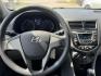 2017 White /Gray Hyundai Accent SE 4-Door 6M (KMHCT4AE7HU) with an 1.6L L4 DOHC 16V engine, 6M transmission, located at 16710 Clay Rd., Houston, TX, 77084, (281) 859-7900, 29.834864, -95.656166 - Photo#19
