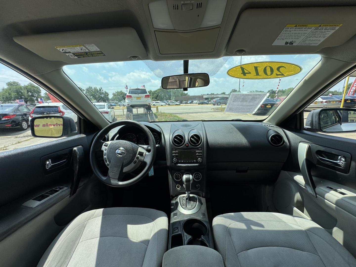 2014 Silver /Silver Nissan Rogue S 2WD (JN8AS5MT2EW) with an 2.5L L4 DOHC 16V engine, Continuously Variable Transmission transmission, located at 16710 Clay Rd., Houston, TX, 77084, (281) 859-7900, 29.834864, -95.656166 - Photo#7