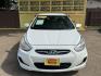 2014 White /Silver Hyundai Accent GS 5-Door (KMHCT5AE4EU) with an 1.6L L4 DOHC 16V engine, located at 16710 Clay Rd., Houston, TX, 77084, (281) 859-7900, 29.834864, -95.656166 - Photo#0