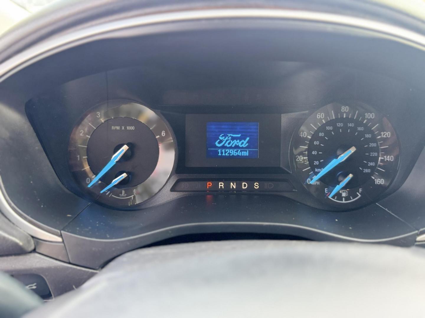 2013 White /Silver Ford Fusion S (3FA6P0G74DR) with an 2.5L L4 DOHC 16V engine, located at 16710 Clay Rd., Houston, TX, 77084, (281) 859-7900, 29.834864, -95.656166 - Photo#14