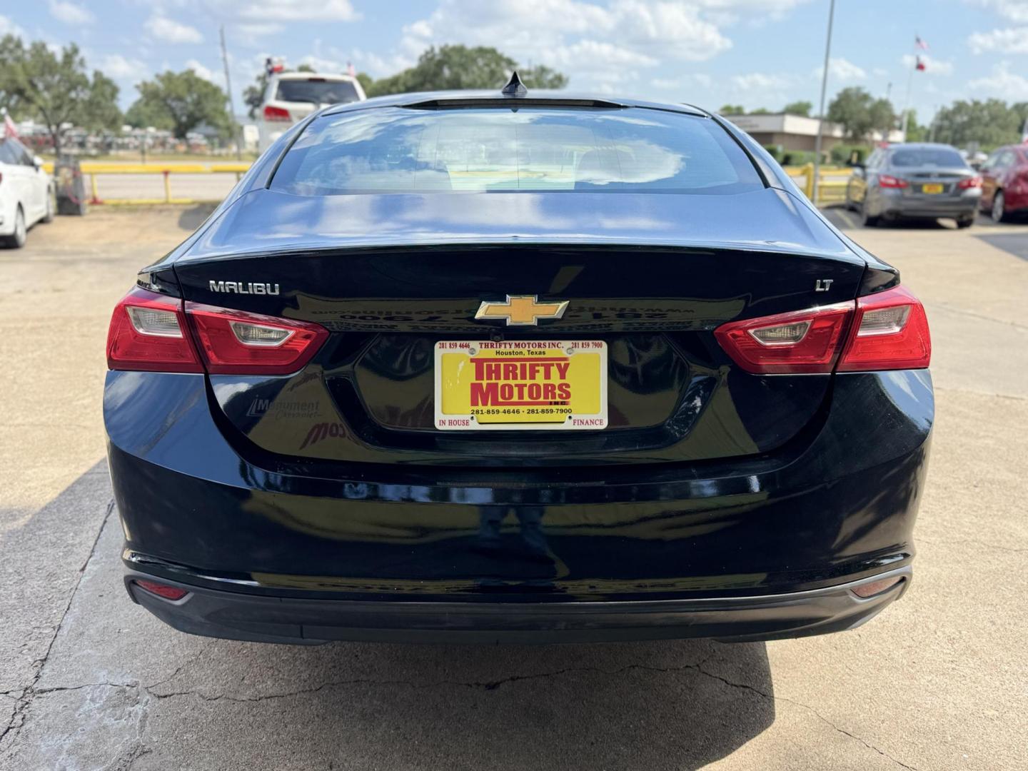 2017 Black /Black Chevrolet Malibu 1LT (1G1ZE5ST9HF) with an 1.5L L4 DOHC 16V engine, 6A transmission, located at 16710 Clay Rd., Houston, TX, 77084, (281) 859-7900, 29.834864, -95.656166 - Photo#5