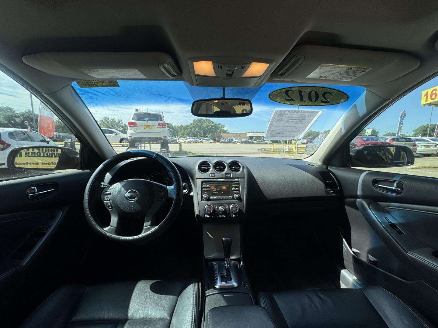 2012 Black /Black Nissan Altima 3.5 SR (1N4BL2AP5CN) with an 3.5L V6 DOHC 24V engine, Continuously Variable Transmission transmission, located at 16710 Clay Rd., Houston, TX, 77084, (281) 859-7900, 29.834864, -95.656166 - Photo#13