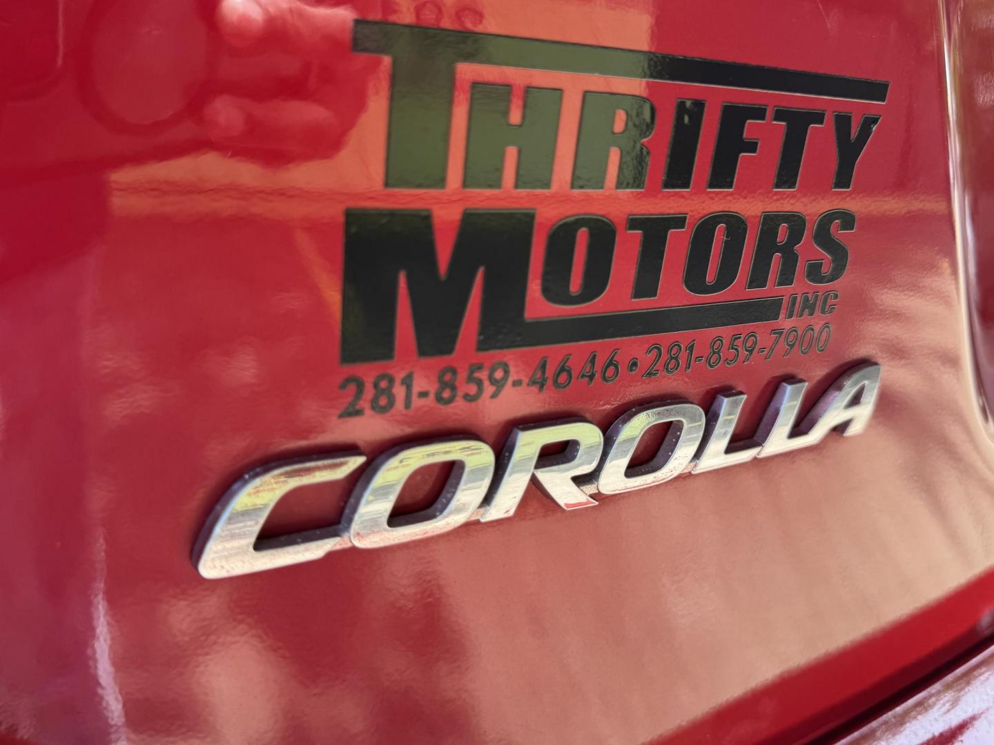 2016 Red /Silver Toyota Corolla L 4-Speed AT (2T1BURHE0GC) with an 1.8L L4 DOHC 16V engine, 4A transmission, located at 16710 Clay Rd., Houston, TX, 77084, (281) 859-7900, 29.834864, -95.656166 - Photo#6