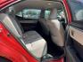 2016 Red /Silver Toyota Corolla L 4-Speed AT (2T1BURHE0GC) with an 1.8L L4 DOHC 16V engine, 4A transmission, located at 16710 Clay Rd., Houston, TX, 77084, (281) 859-7900, 29.834864, -95.656166 - Photo#11
