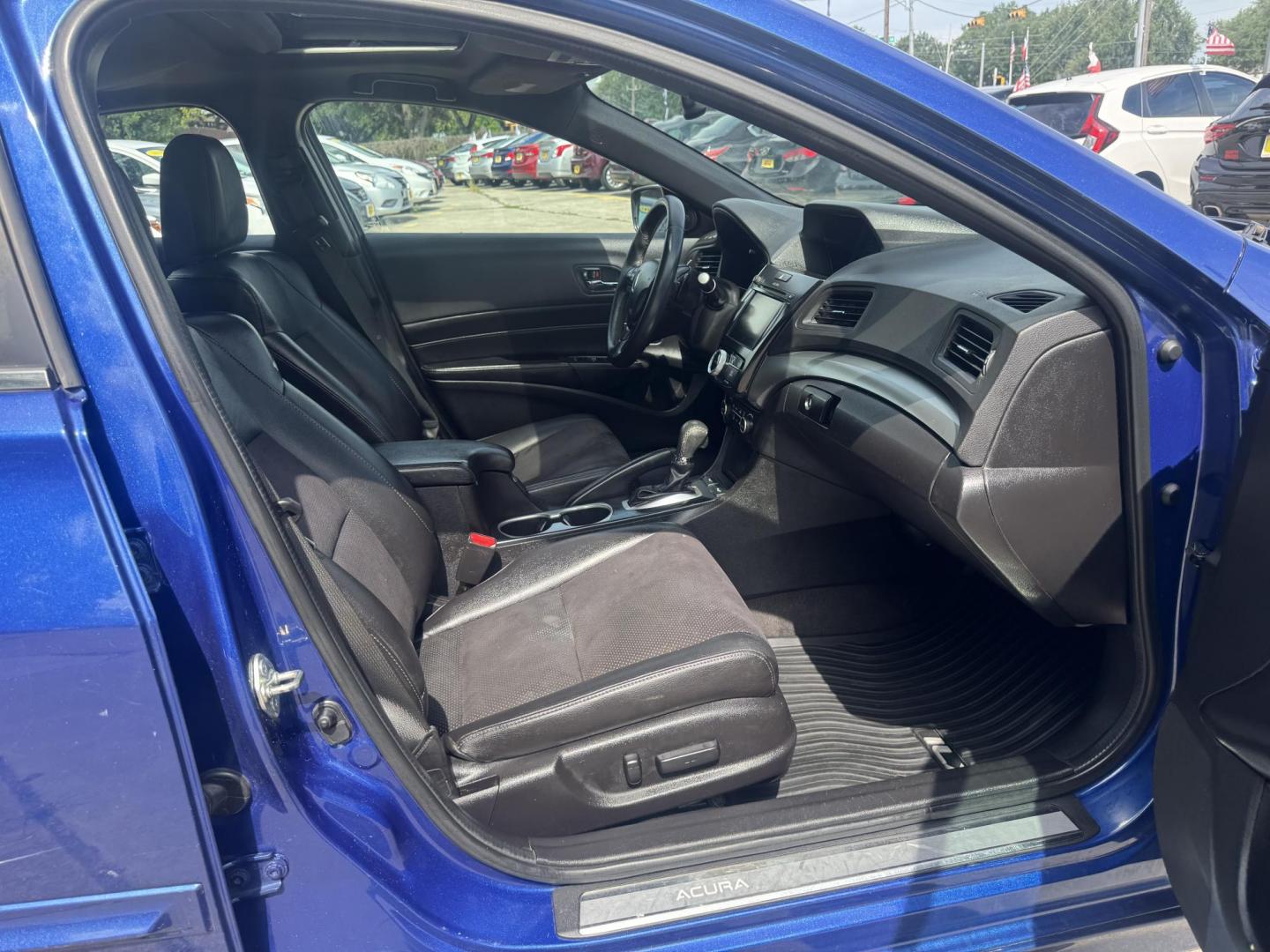 2016 Blue /Black Acura ILX 8-Spd AT w/ Technology Plus Package (19UDE2F87GA) with an 2.0L L4 16V DOHC engine, 8-Speed Automatic transmission, located at 16710 Clay Rd., Houston, TX, 77084, (281) 859-7900, 29.834864, -95.656166 - Photo#15