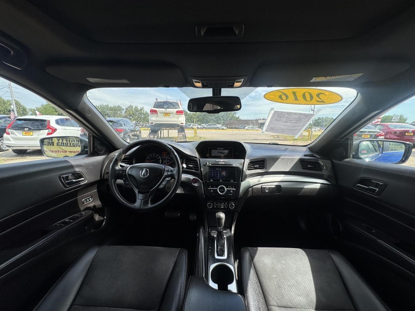 2016 Blue /Black Acura ILX 8-Spd AT w/ Technology Plus Package (19UDE2F87GA) with an 2.0L L4 16V DOHC engine, 8-Speed Automatic transmission, located at 16710 Clay Rd., Houston, TX, 77084, (281) 859-7900, 29.834864, -95.656166 - Photo#16