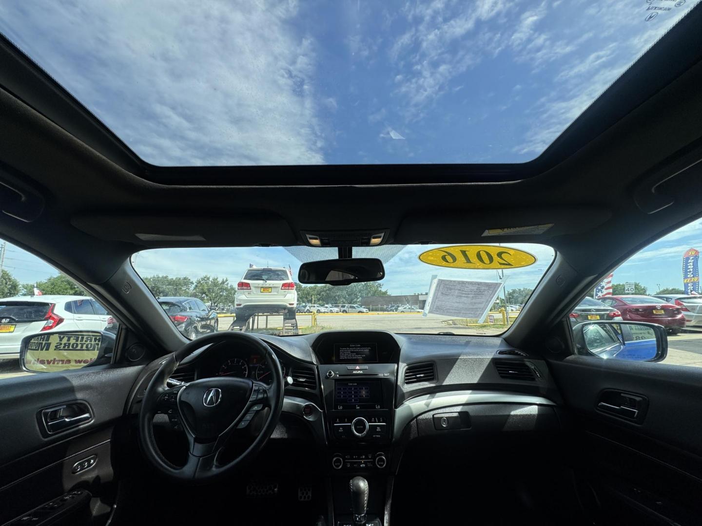 2016 Blue /Black Acura ILX 8-Spd AT w/ Technology Plus Package (19UDE2F87GA) with an 2.0L L4 16V DOHC engine, 8-Speed Automatic transmission, located at 16710 Clay Rd., Houston, TX, 77084, (281) 859-7900, 29.834864, -95.656166 - Photo#17