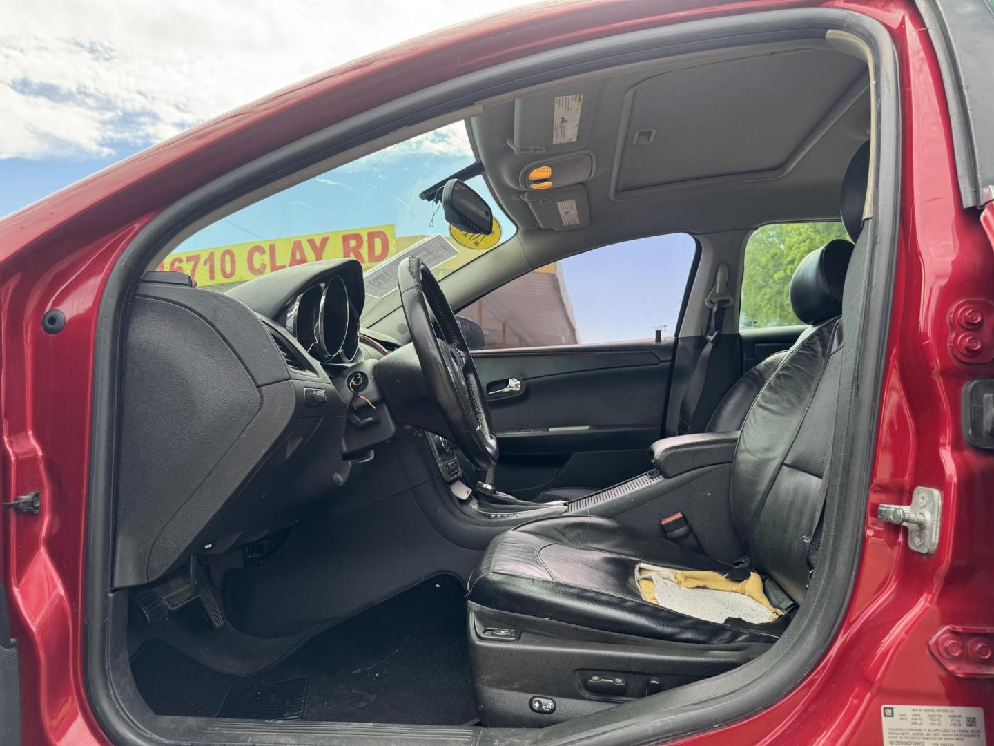 2012 Red /Black Chevrolet Malibu 1LTZ (1G1ZE5E09CF) with an 2.4L L4 DOHC 16V engine, 6-Speed Automatic transmission, located at 16710 Clay Rd., Houston, TX, 77084, (281) 859-7900, 29.834864, -95.656166 - Photo#9