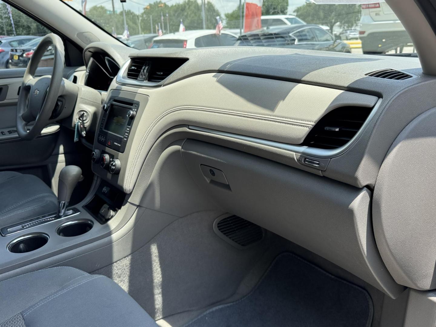 2016 Silver /Gray Chevrolet Traverse LS FWD (1GNKRFKD4GJ) with an 3.6L V6 DOHC 24V engine, 6A transmission, located at 16710 Clay Rd., Houston, TX, 77084, (281) 859-7900, 29.834864, -95.656166 - Photo#17