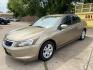 2010 Gold /Tan Honda Accord LX-P Sedan AT (1HGCP2F48AA) with an 2.4L L4 DOHC 16V engine, 5-Speed Automatic transmission, located at 16710 Clay Rd., Houston, TX, 77084, (281) 859-7900, 29.834864, -95.656166 - Photo#1