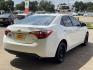 2015 White /Tan Toyota Corolla L 4-Speed AT (2T1BURHE9FC) with an 1.8L L4 DOHC 16V engine, 4-Speed Automatic transmission, located at 16710 Clay Rd., Houston, TX, 77084, (281) 859-7900, 29.834864, -95.656166 - Photo#4