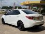 2015 White /Tan Toyota Corolla L 4-Speed AT (2T1BURHE9FC) with an 1.8L L4 DOHC 16V engine, 4-Speed Automatic transmission, located at 16710 Clay Rd., Houston, TX, 77084, (281) 859-7900, 29.834864, -95.656166 - Photo#7