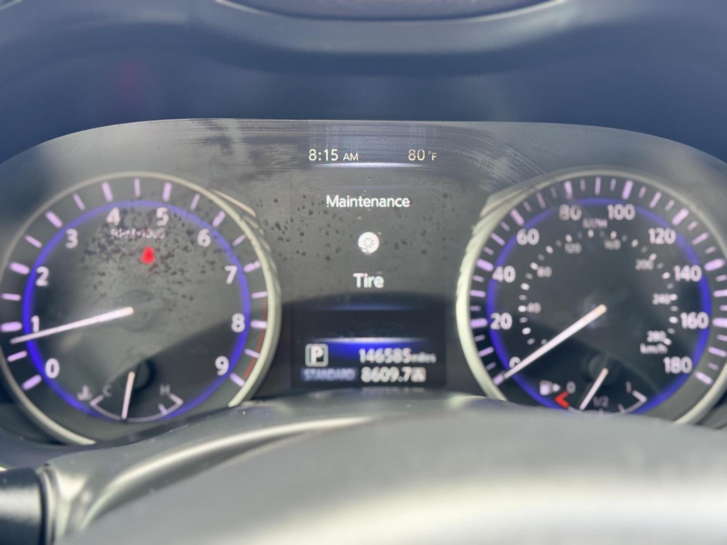 2015 Blue /Black Infiniti Q50 Premium (JN1BV7APXFM) with an 3.7L V6 DOHC 24V HYBRID engine, 7-Speed Automatic transmission, located at 16710 Clay Rd., Houston, TX, 77084, (281) 859-7900, 29.834864, -95.656166 - Photo#24