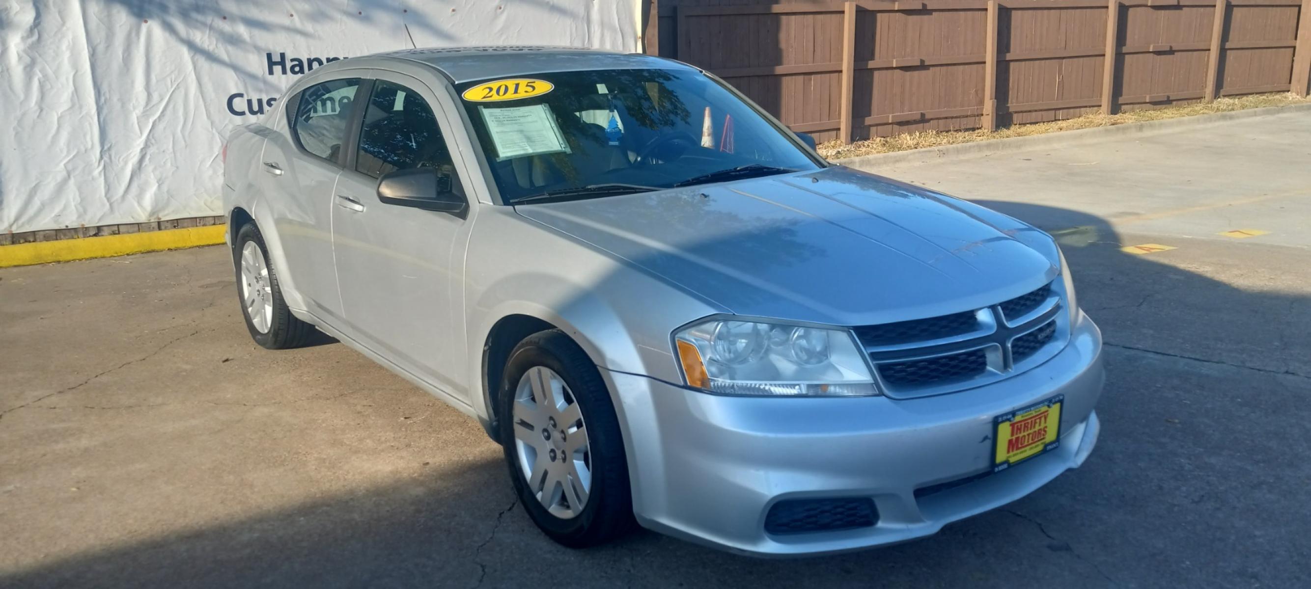 2012 Silver Dodge Avenger (1C3CDZAB4CN) with an 2.4L I4 2.4L I4 engine, Automatic 4-Speed transmission, located at 16710 Clay Rd., Houston, TX, 77084, (281) 859-7900, 29.834864, -95.656166 - Low Down. Low Payments. - Photo #3
