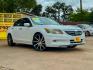 2012 White /Tan Honda Accord EX-L V6 Sedan AT (1HGCP3F8XCA) with an 3.5L V6 SOHC 24V engine, 5-Speed Automatic transmission, located at 16710 Clay Rd., Houston, TX, 77084, (281) 859-7900, 29.834864, -95.656166 - Photo#0