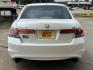2012 White /Tan Honda Accord EX-L V6 Sedan AT (1HGCP3F8XCA) with an 3.5L V6 SOHC 24V engine, 5-Speed Automatic transmission, located at 16710 Clay Rd., Houston, TX, 77084, (281) 859-7900, 29.834864, -95.656166 - Photo#5